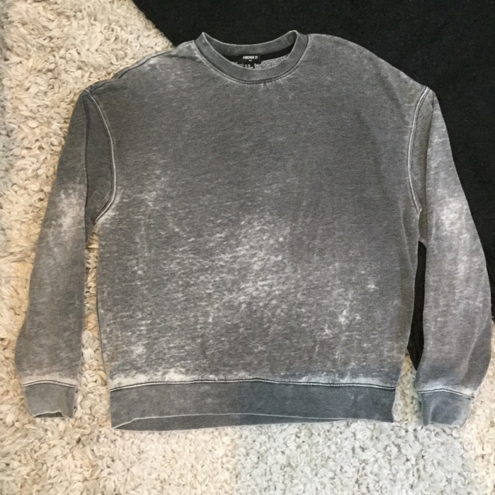 Forever 21 Men Grey Sweater